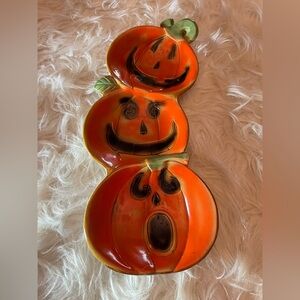 Stacked Pumpkin Ceramic Decor